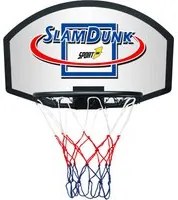 Canestro da Basket 71x45 cm Slam Dunk Bianco Nero