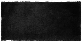 Tappeto shaggy nero 80 x 150 cm EVREN Beliani