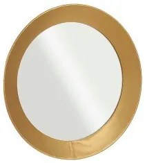 Specchio da parete Cristallo Dorato Metallo (80 x 7,5 x 80 cm)