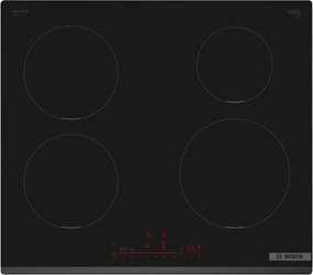 Bosch - piano cottura a induzione 60 cm 4 fuochi 7400 w nero - PIE631HB1E