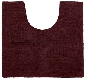 Tappetino da bagno bordeaux 50x45 cm Riva - Tiseco Home Studio