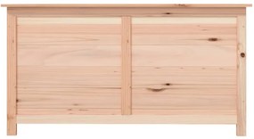 Scatola per cuscini da esterno 100x50x56cm legno massello abete
