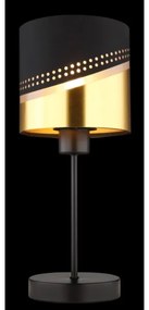 Globo 54046T - Lampada da tavolo OR 1xE27/40W/230V diametro 16 cm nero/oro