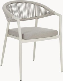 Set di 4 sedie da giardino impilabili con braccioli Millor