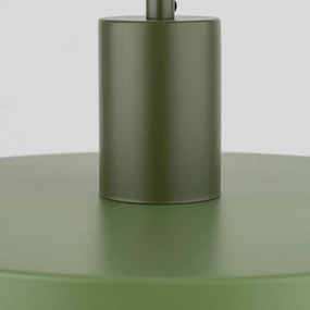 Lampadario a sospensione con filo SILA 1xE27/15W/230V diametro 30 cm verde