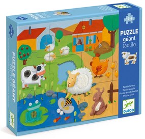 Puzzle tattile - fattoria - 20 pezzi