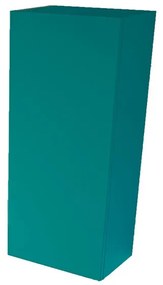 Pensile bagno colore su ordinazione in truciolare, 1 anta apertura da sinistra P 22 x L 25 x H 70 cm