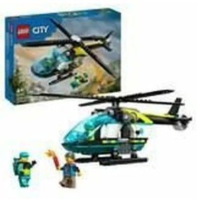Playset Lego 60405 Emergency rescue helicopter