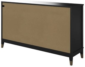 Cassettiera nera , 144 x 85 cm Westerleigh - CosmoLiving by Cosmopolitan