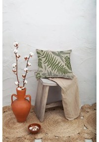 Cuscino verde e beige , 45 x 45 cm Botanical - Surdic