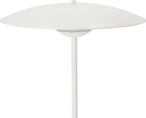 Lampada da terra LED bianca con paralume in metallo (altezza totale 140 cm) Lund – Candellux Lighting