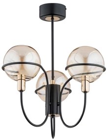 Lampadario a sospensione con supporto rigido PETRA 3xE14/40W/230V