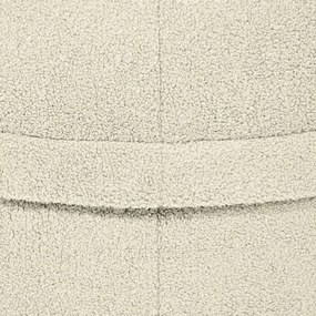 Puof a sacco marrone con rivestimento in bouclé Roll 105 – SLOWDOWN