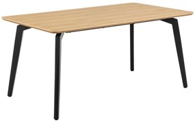 Tavolo da pranzo con piano effetto rovere 90x160 cm Cadiz - Actona