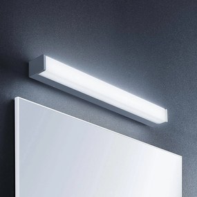 Lampada LED per il bagno Klea di Lindby, 60 cm, cromo, alluminio, IP44