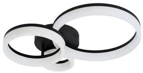 Rabalux 71385 - Plafoniera LED AMILIA LED/24W/230V 3000/4000/6500K nero