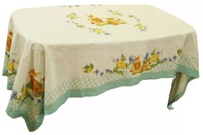 Tovaglia Pasquale in Tessuto "Spring Easter" cm 140 x 140 - Royal