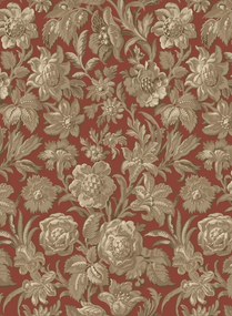 Sandberg Carta da parati Valentin - Ruby Red