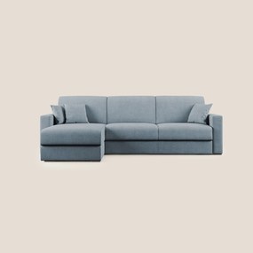 Best Divano letto angolare in tessuto impermeabile T02