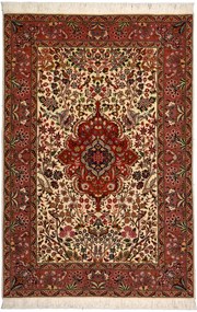 Tabriz Tappeto 160 x 100 Beige (Iran) Annodato A Mano