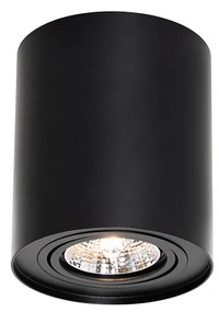 Faretto da soffitto moderno nero orientabile e inclinabile AR70 - Rondoo Up