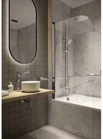 Deante CDJ_6U2S - Lavabo da appoggio JASMIN ø 28 cm ceramica/bianco