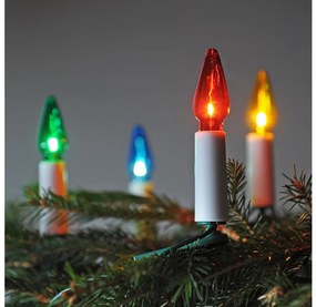 Catena natalizia FELICIA 16xE10 13,5m multicolor