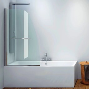 Parete vasca 85cm girevole altezza 140cm | KV10 - KAMALU