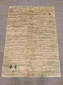 Gabbeh Tappeto persiano 100x140 Beige (Iran) Annodato A Mano
