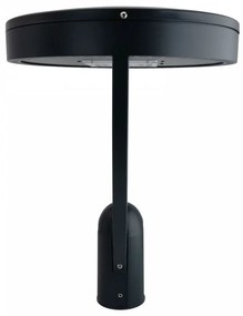 Lampione Stradale LED 65W, Iron Black, 150lm/W, Dimmerabile 1-10V, Programmabile - PHILIPS Xitanium Colore  Bianco Naturale 4.000K