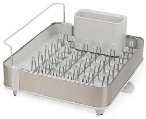 Scolapiatti in metallo argentato Extend - Joseph Joseph