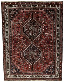 Shiraz Tappeto persiano 160x210 Rosso (Iran) Annodato A Mano