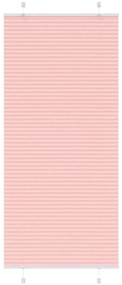 Tenda Plissettata Rosa 85x200 Cm Larghezza Tessuto 84,4 Cm /