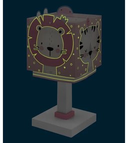 Dalber 63111NS - Lampada LED per bambini BABY JUNGLE 1xG4/4W/230V rosa