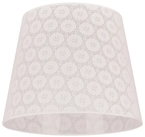 Duolla - Paralume per lampada da terra CLASSIC L E27 diametro 38 cm bianco