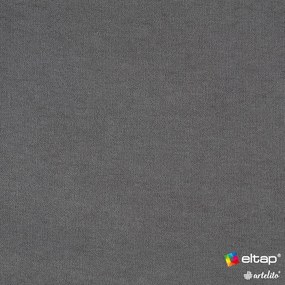 Divano grigio scuro allungabile/con contenitore e rivestimento in ciniglia 214 cm Fulgeo – ELTAP