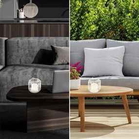 Brilo - LED Lampada da tavolo ricaricabile dimmerabile LED/2W/5V IP44 bianco