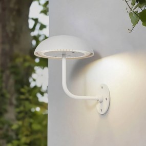 Arcchio LED lampada da tavolo ricaricabile Thenra, bianco, supporto a parete