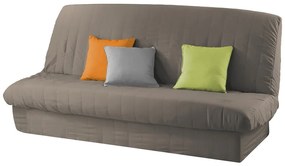 Copridivano elasticizzato marrone a 3 posti Essentiel - douceur d'intérieur