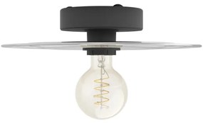 Eglo 44028 - Plafoniera LINTMILL 1xE27/40W/230V grigio