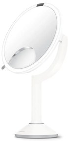 Specchio per make-up con illuminazione/con ingrandimento (5x) ø 20 cm Sensor Trio – simplehuman