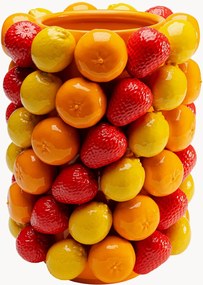 Vaso dipinto a mano Fruit Parade