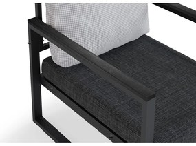 Set da giardino grigio per 4 persone - Floriane Garden