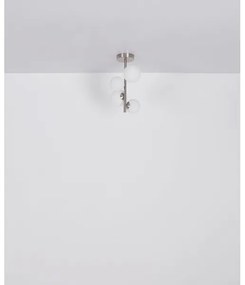 Globo 56140-4D - Lampadario a sospensione con supporto rigido LED RIHA 4xG9/3W/230V cromo