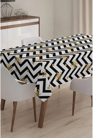 Tovaglia natalizia in misto cotone, 140 x 180 cm Happy New Year - Minimalist Cushion Covers