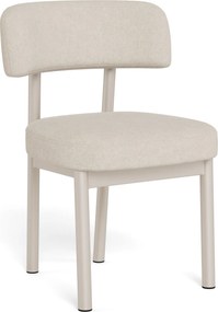 Sedia imbottita TORAY Beige (Apia 453) / struttura cashmere