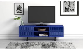 Tavolo TV blu Camden Diamond - Woodman