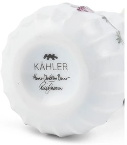 Statuetta natalizia in porcellana (altezza totale 11,5 cm) Hammershøi Snowman – Kähler Design