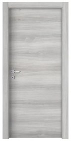 Porta battente Porta battente SLATE olmo grigio olmo grigio L 80 x H 210 cm reversibile