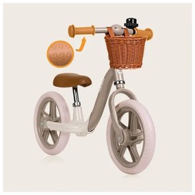 Lionelo - Bici a spinta ALEX PLUS beige
